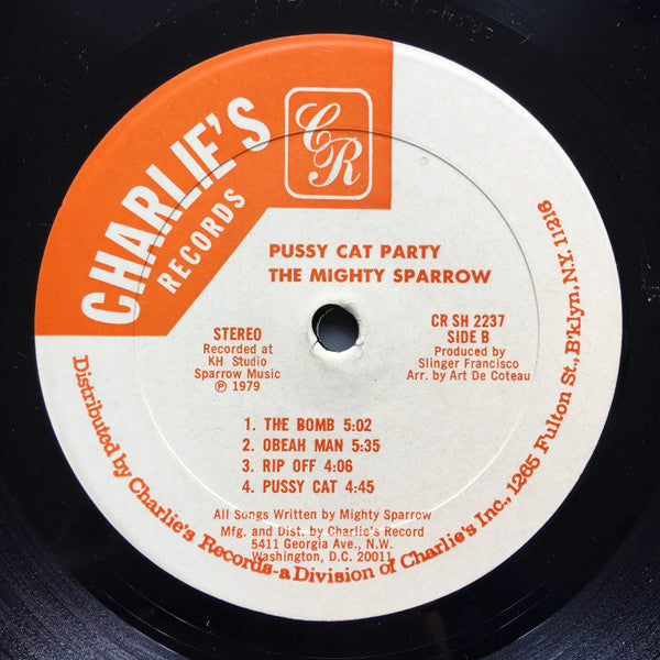 Mighty Sparrow : Pussy Cat Party (LP, Album)