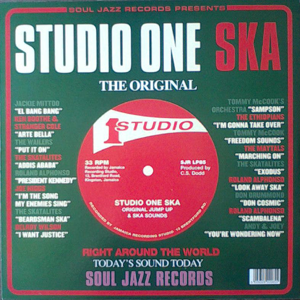 Various : Studio One Ska (The Original) (2xLP, Comp, RP)