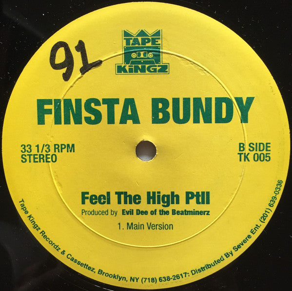 Finsta Bundy ~ Don't Stress Tomorrow (Vinyl) - Djungel & Jazz