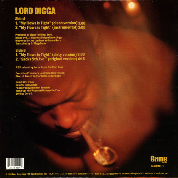 Lord Digga ~ My Flows Is Tight (Vinyl) - Djungel & Jazz