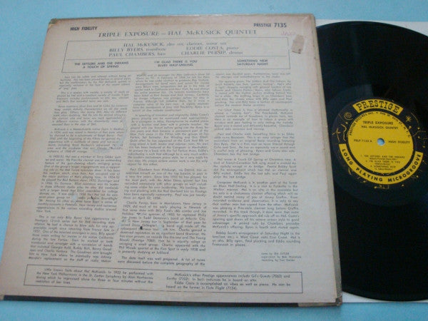 Hal McKusick : Triple Exposure (LP, Album, Mono)
