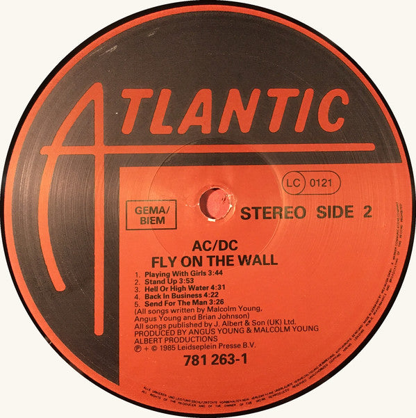AC/DC ~ Fly On The Wall (Vinyl) - Djungel & Jazz