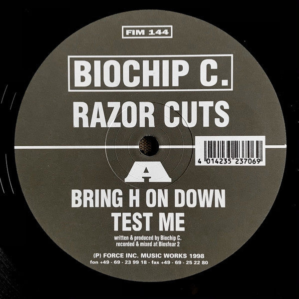 Biochip C. ~ Razor Cuts (Vinyl) - Djungel & Jazz