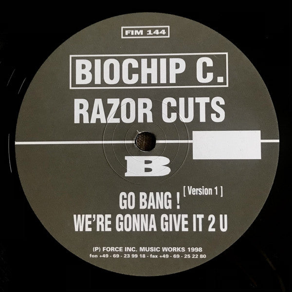 Biochip C. ~ Razor Cuts (Vinyl) - Djungel & Jazz