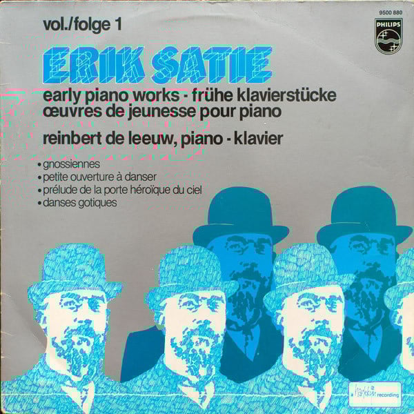 Erik Satie, Reinbert de Leeuw ~ Early Piano Works Vol./Folge 1 (Vinyl) - Djungel & Jazz