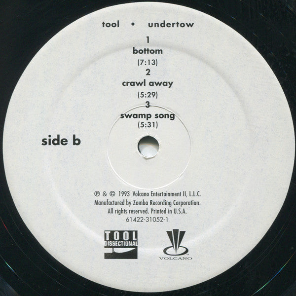 Tool  ~ Undertow (Vinyl) - Djungel & Jazz