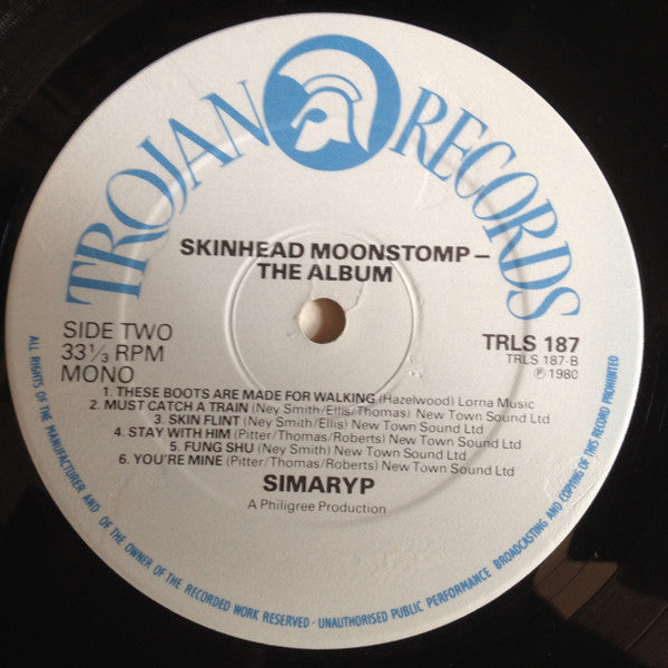 Symarip : Skinhead Moonstomp (The Album) (LP, Album, Mono, RE)