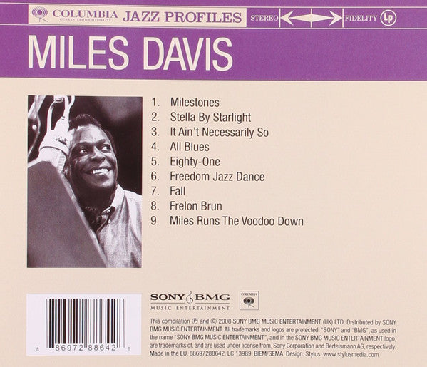 Miles Davis ~ Columbia Jazz Profiles (Vinyl) - Djungel & Jazz