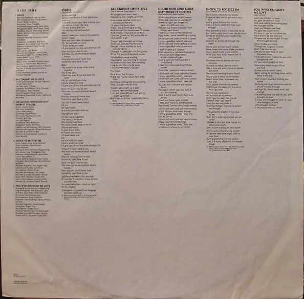 Roberta Flack ~ Oasis (Vinyl) - Djungel & Jazz