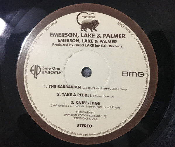 Emerson, Lake & Palmer ~ Emerson, Lake & Palmer (Vinyl) - Djungel & Jazz