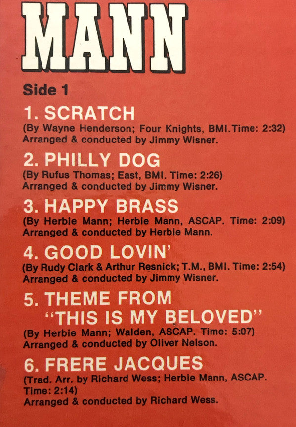Herbie Mann ~ Our Mann Flute (Vinyl) - Djungel & Jazz