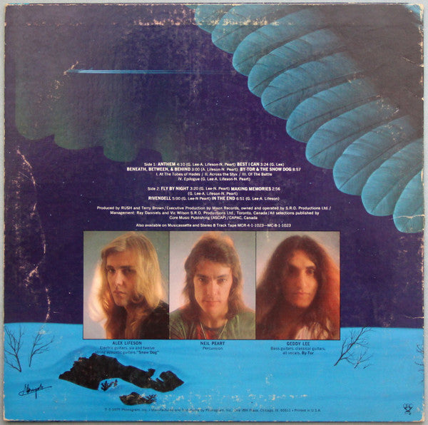 Rush ~ Fly By Night (Vinyl) - Djungel & Jazz