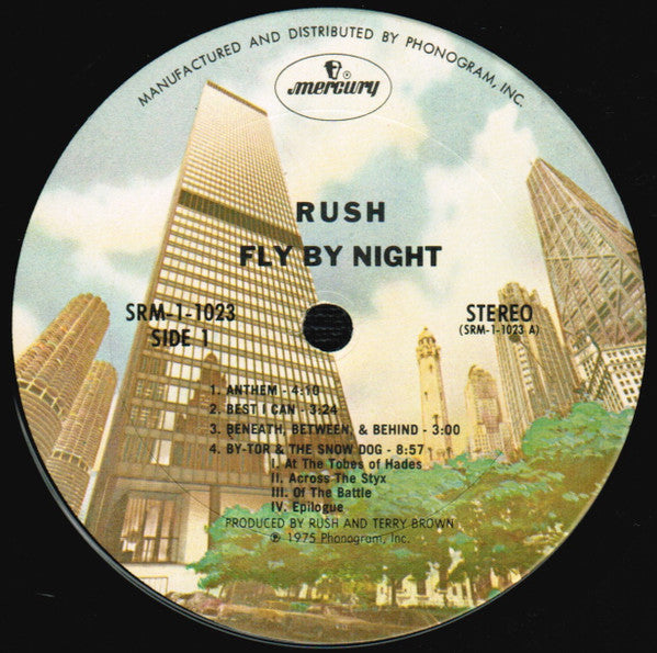 Rush ~ Fly By Night (Vinyl) - Djungel & Jazz