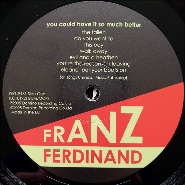 Franz Ferdinand ~ You Could Have It So Much Better (Vinyl) - Djungel & Jazz