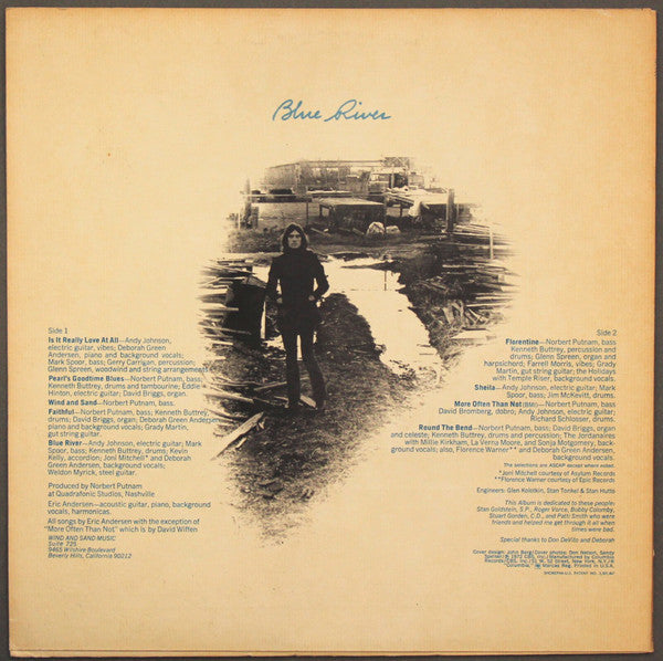 Eric Andersen  ~ Blue River (Vinyl) - Djungel & Jazz