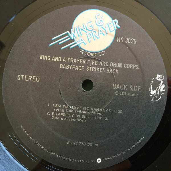 Wing And A Prayer Fife And Drum Corps. ~ Babyface Strikes Back (Vinyl) - Djungel & Jazz