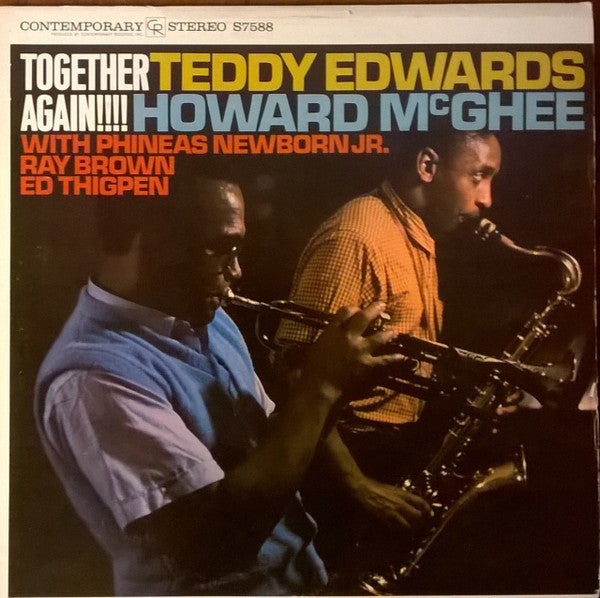Teddy Edwards / Howard McGhee : Together Again! (LP, RP, Dee)