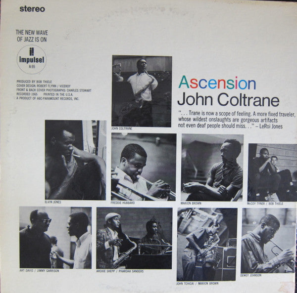John Coltrane : Ascension (Edition II) (LP, Album)