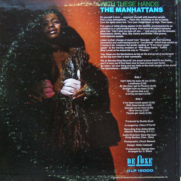 The Manhattans ~ With These Hands (Vinyl) - Djungel & Jazz