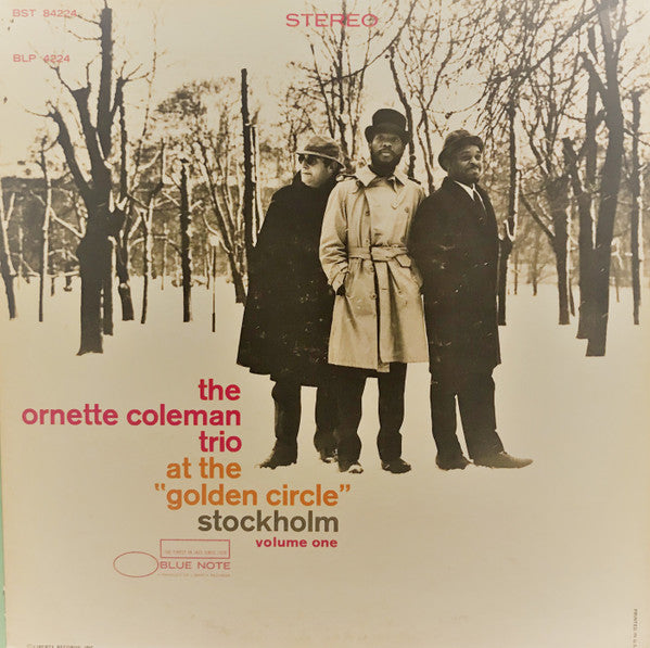 The Ornette Coleman Trio ~ At The "Golden Circle" Stockholm - Volume One (Vinyl) - Djungel & Jazz