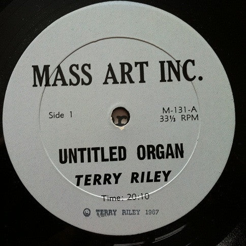 Terry Riley : Reed Streams (LP, Album, Ltd)