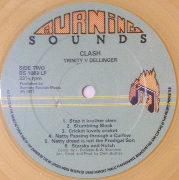 Dillinger Verses Trinity (4) : Clash (LP, Album, Cle)