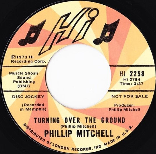 Phillip Mitchell ~ Ain't No Love In My Life / Turning Over The Ground (Vinyl) - Djungel & Jazz