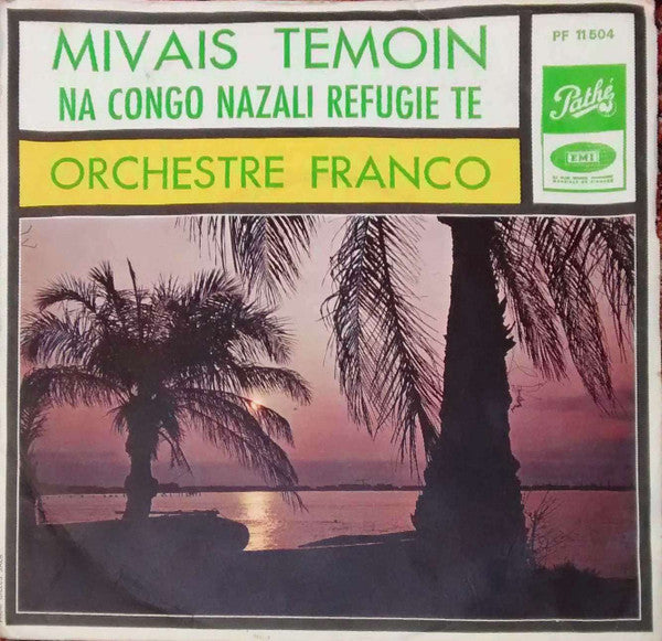 Orchestre Franco ~ Mivais Temoin (Vinyl) - Djungel & Jazz