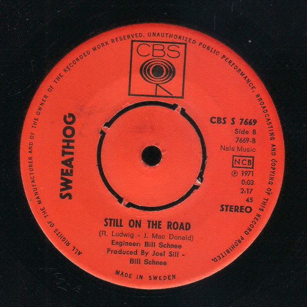 Sweathog ~ Hallelujah (Vinyl) - Djungel & Jazz