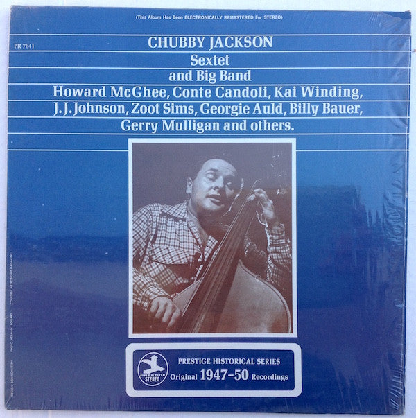 Chubby Jackson ~ Sextet And Big Band (Vinyl) - Djungel & Jazz