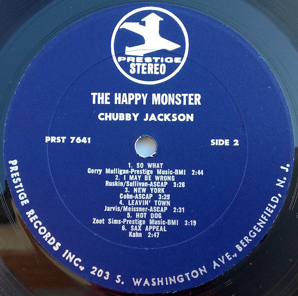 Chubby Jackson ~ Sextet And Big Band (Vinyl) - Djungel & Jazz