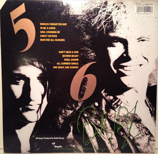 Billy Idol ~ Whiplash Smile (Vinyl) - Djungel & Jazz