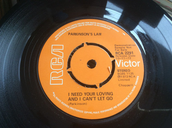 Parkinson's Law ~ Daughter Of Thunder And Lightning (Vinyl) - Djungel & Jazz