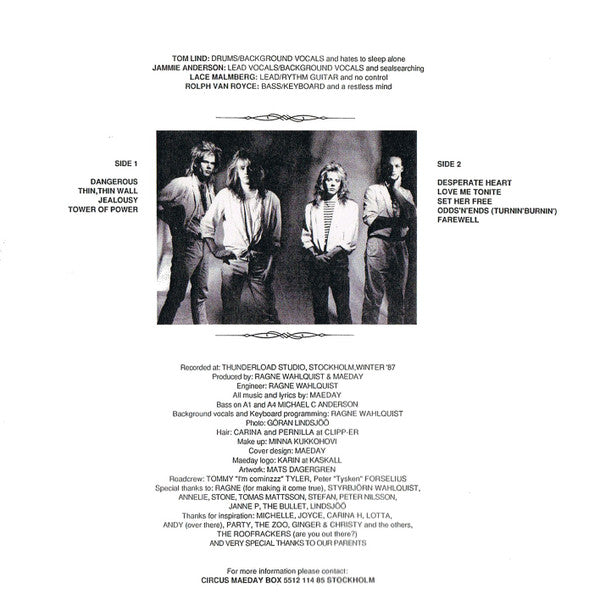 Maeday ~ Maeday (Vinyl) - Djungel & Jazz