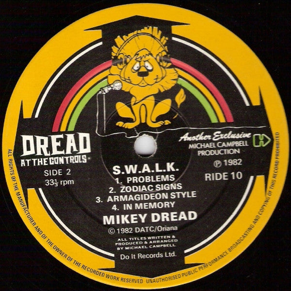 Mikey Dread : SWALK (LP, Album)