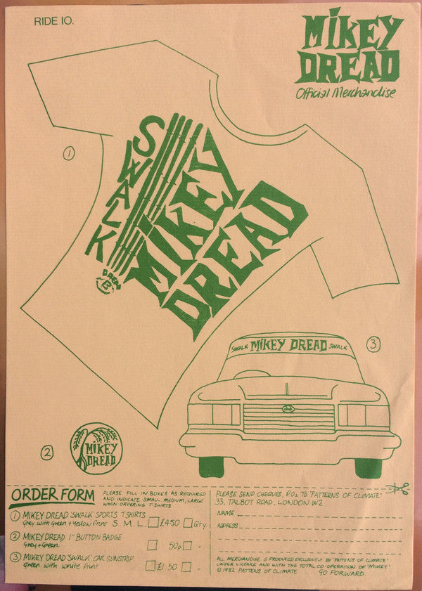 Mikey Dread : SWALK (LP, Album)