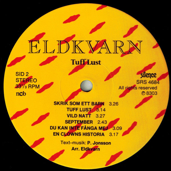 Eldkvarn ~ Tuff Lust (Vinyl) - Djungel & Jazz