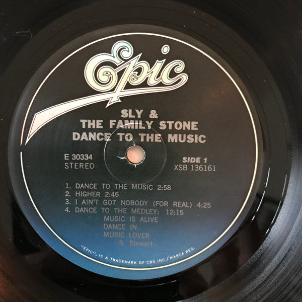 Sly & The Family Stone ~ Dance To The Music (Vinyl) - Djungel & Jazz
