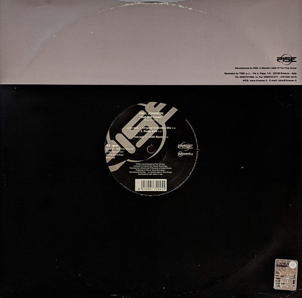 Paul Johnson : Get Get Down (12")