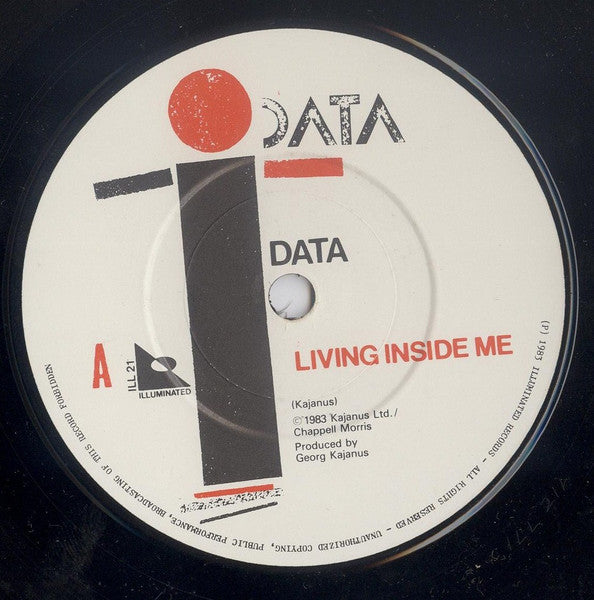 Data  ~ Living Inside Me (Vinyl) - Djungel & Jazz