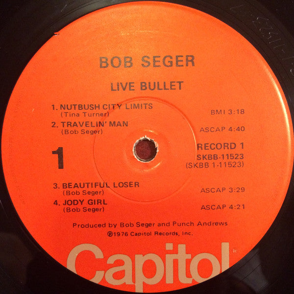 Bob Seger And The Silver Bullet Band : Live Bullet (2xLP, Album, Win)