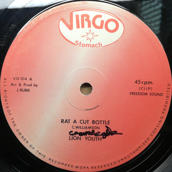 Lion Youth : Rat A Cut Bottle (12")