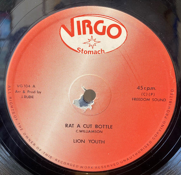 Lion Youth : Rat A Cut Bottle (12")