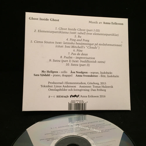Anna Eriksson  ~ Ghost Inside Ghost (Vinyl) - Djungel & Jazz