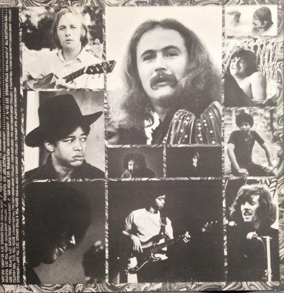 Crosby, Stills, Nash & Young / Dallas Taylor & Greg Reeves : Déjà Vu (LP, Album, RE, Gat)