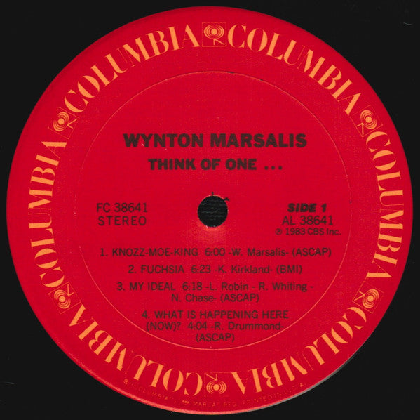 Wynton Marsalis ~ Think Of One (Vinyl) - Djungel & Jazz