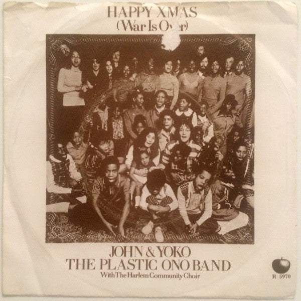John Lennon & Yoko Ono & The Plastic Ono Band ~ Happy Xmas (War Is Over) (Vinyl) - Djungel & Jazz