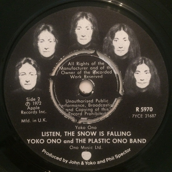 John Lennon & Yoko Ono & The Plastic Ono Band ~ Happy Xmas (War Is Over) (Vinyl) - Djungel & Jazz