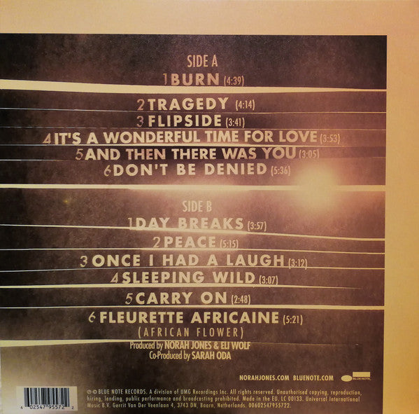 Norah Jones : Day Breaks (LP, Album, 180)
