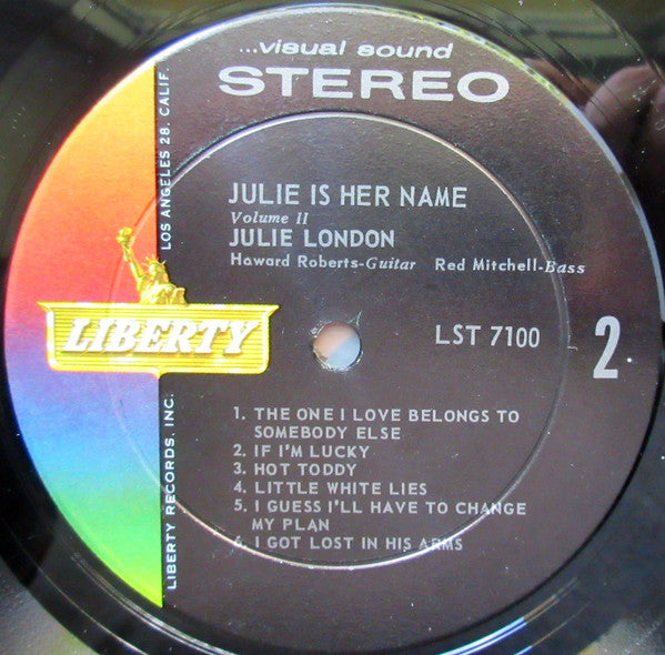 Julie London ~ Julie Is Her Name Volume II (Vinyl) - Djungel & Jazz
